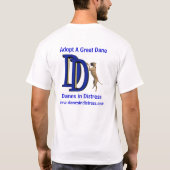 Geweldige Denen-regel! T-shirt (Achterkant)