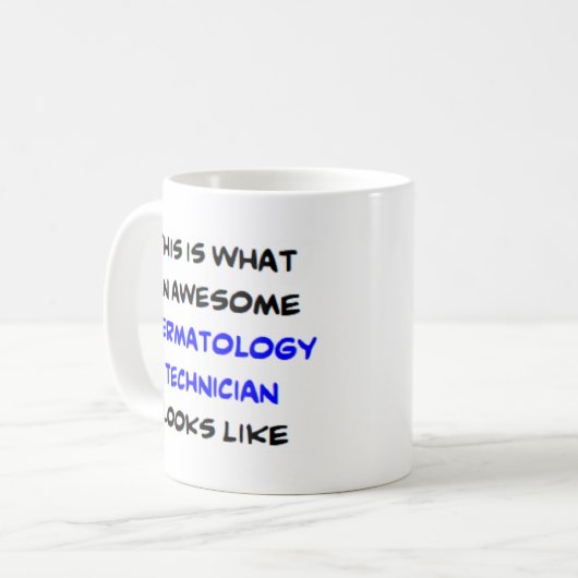 geweldige dermatoloog koffiemok (Voorkant links)