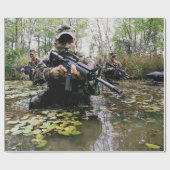 geweldige design van verpakkingspapier voor milita cadeaupapier (Vlak)