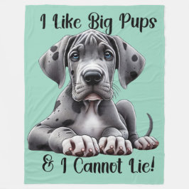 Geweldige dgestapte fleece deken