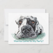 Geweldige dgestapte in Merle Kaart (Voorkant)