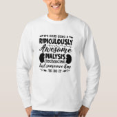 Geweldige dialyse Technicus Dialyse Neurse Tech T-shirt (Voorkant)