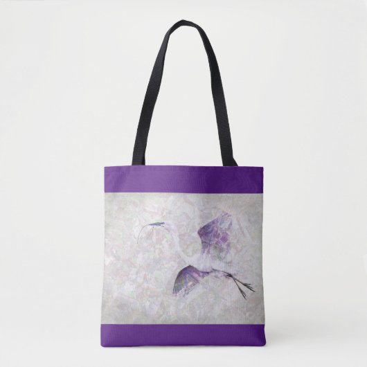 Geweldige digitale Canvas tas voor Egret (Voorkant)