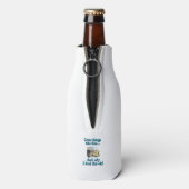 Geweldige dingen kosten tijd flesjeskoeler (Fles Achterkant)