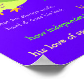 Geweldige dingen over. . . Cute Owl Poster (Hoek)