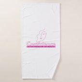 Geweldige dingen vergen tijd T-shirt Badhanddoek (Badhanddoek)