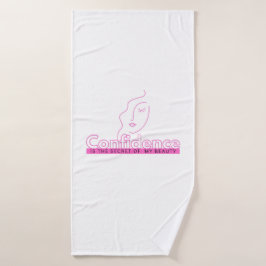 Geweldige dingen vergen tijd T-shirt Badhanddoek