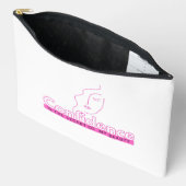 Geweldige dingen vergen tijd T-shirt Etui (Open)