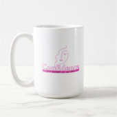 Geweldige dingen vergen tijd T-shirt Koffiemok (Links)