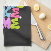 Geweldige dingen vergen tijd T-shirt Theedoek (Quarter Fold)