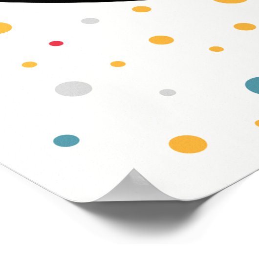 Geweldige dingen zullen vandaag gebeuren poster (Hoek)