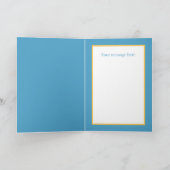 Geweldige dinosaurus feestjongens kaart (Binnen)