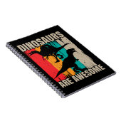 Geweldige Dinosaurus jongens meisjes Spinosaurus T Notitieboek (Rechterzijde)