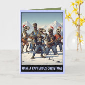 Geweldige Dinosaurus Kaart (Gele Bloem)