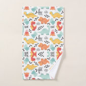 Geweldige dinosaurussen bad handdoek (Handdoek)