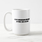 Geweldige discussie iedereen koffiemok (Links)