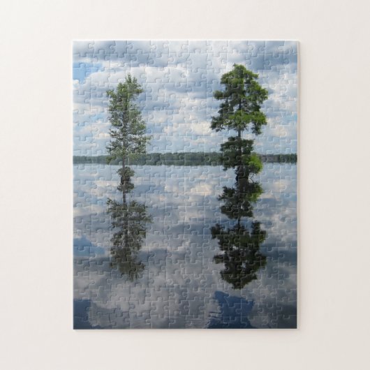 Geweldige Dismal Swamp North Carolina. Legpuzzel (Verticaal)
