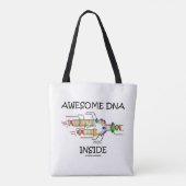 Geweldige DNA Inside Molecular Biology Humor Tote Bag (Achterkant)