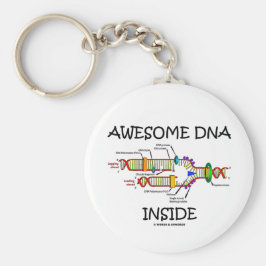 Geweldige DNA Inside Sleutelhanger