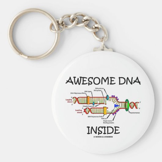 Geweldige DNA Inside Sleutelhanger (Voorkant)