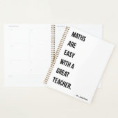 Geweldige Docenten Maken Wiskunde Eenvoudig Planner (Display)