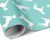 Geweldige dog-pop cadeaupapier (Rol Hoek)