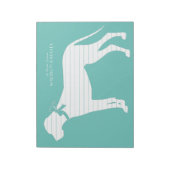 Geweldige dog-pop notitieblok (Linkerzijde)