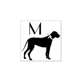 Geweldige dog-pop rubberstempel (Afrduk)