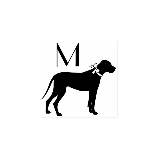 Geweldige dog-pop rubberstempel (Afrduk)