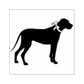 Geweldige dog-pop rubberstempel (Afrduk)