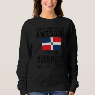 Geweldige Dominicaanse vlag Dominicaanse Republiek Trui