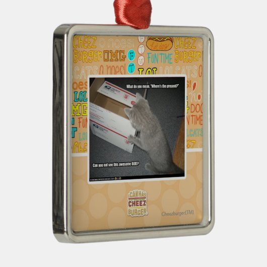 Geweldige doos metalen ornament (Rechts)