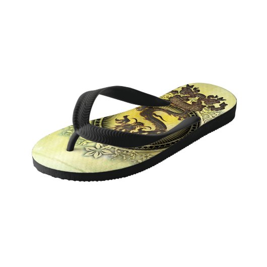 Geweldige draak kinder teenslippers (Schuin)