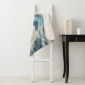 Geweldige draak omringd door wolken sherpa deken (In situ)