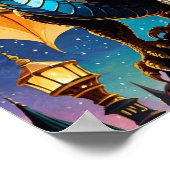 Geweldige draak poster (Hoek)