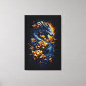 Geweldige Dragon Canvas Print (Voorkant)
