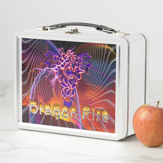 Geweldige Dragon Fire-ontwerp (In situ)