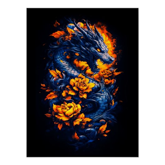 Geweldige Dragon-Poster Perfect Poster (Voorkant)