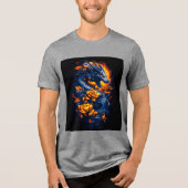Geweldige Dragon Tri-Blend Shirt (Voorkant)