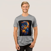 Geweldige Dragon Tri-Blend Shirt (Voorkant volledig)