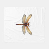 Geweldige Dragonfly kostuum voor jongens en meisje Fleece Deken (Voorkant (Horizontaal))