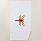 Geweldige Dragonfly kostuum voor jongens en meisje Strandlaken (Voorkant)