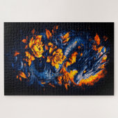 Geweldige drakenpuzzel legpuzzel (Horizontaal)