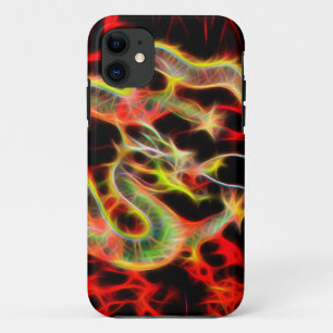 Geweldige drakenvuur op Lucky Energy Case-Mate iPhone Case