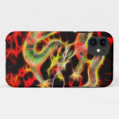 Geweldige drakenvuur op Lucky Energy Case-Mate iPhone Case (Achterkant (horizontaal))