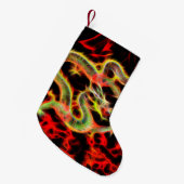 Geweldige drakenvuur op Lucky Energy Kleine Kerstsok (Voorkant (Hangend))