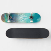 Geweldige driehoek Orionnebula, "All see eye" Skateboard (Horizontaal)