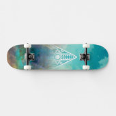 Geweldige driehoek Orionnebula, "All see eye" Skateboard (Horizontaal)