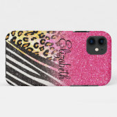Geweldige driekleepspafdruk, zebrastrepen Case-Mate iPhone case (Achterkant (horizontaal))