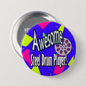 Geweldige DRUM-speler Ronde Button 7,6 Cm (Voorkant /achterkant)
